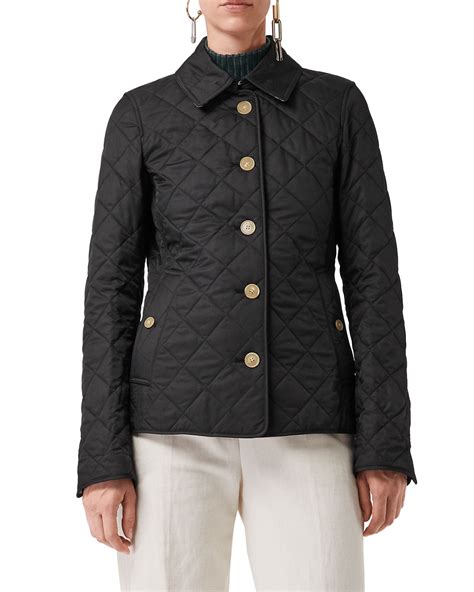 burberry female quilted jacket|Burberry frankby diamond quilted jacket.